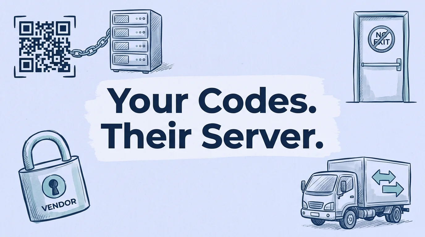 QR Code Vendor Lock-In: What It Costs You