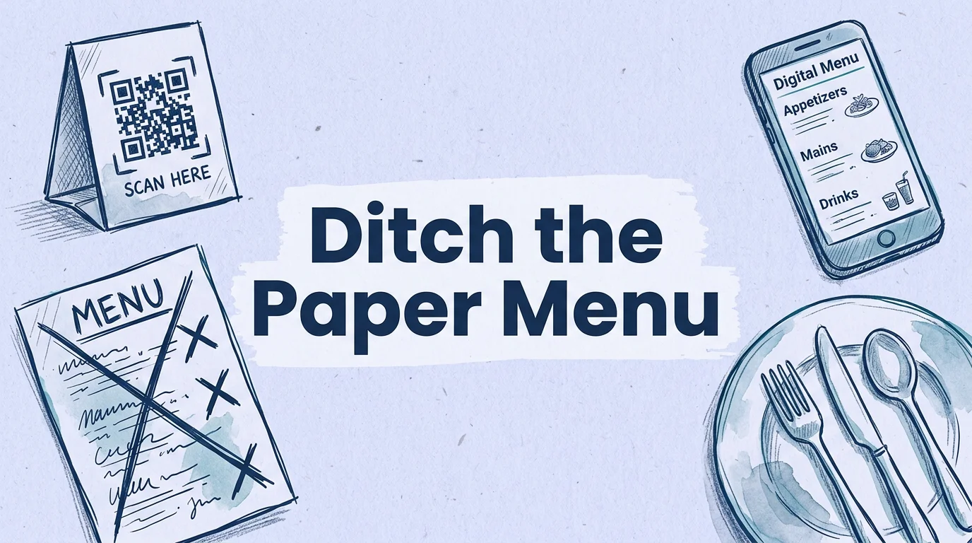 Code QR pour menu de restaurant