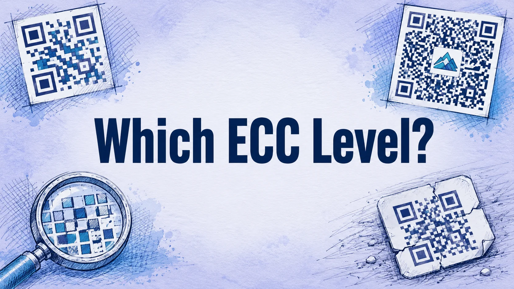 QR Code Error Correction L/M/Q/H: Which Level to Use