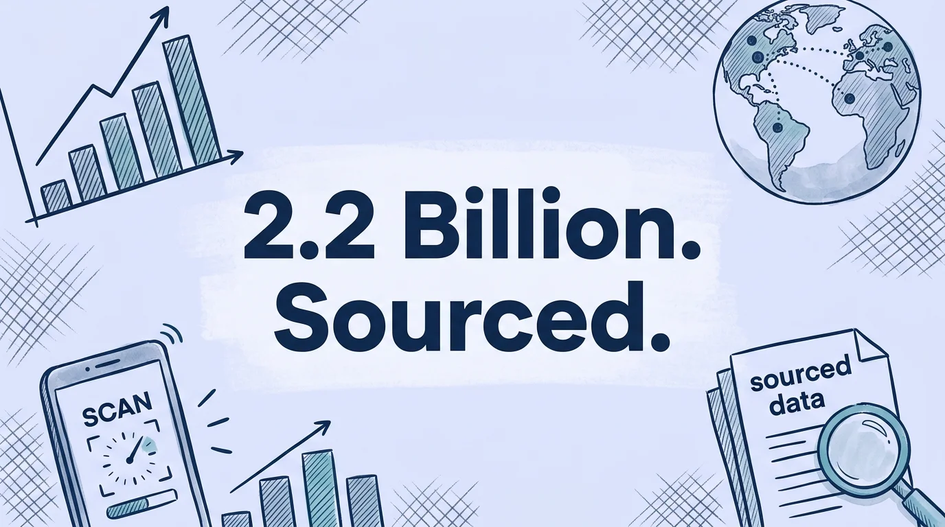 QR code statistics 2026: 2.2 billion active users worldwide, sourced data