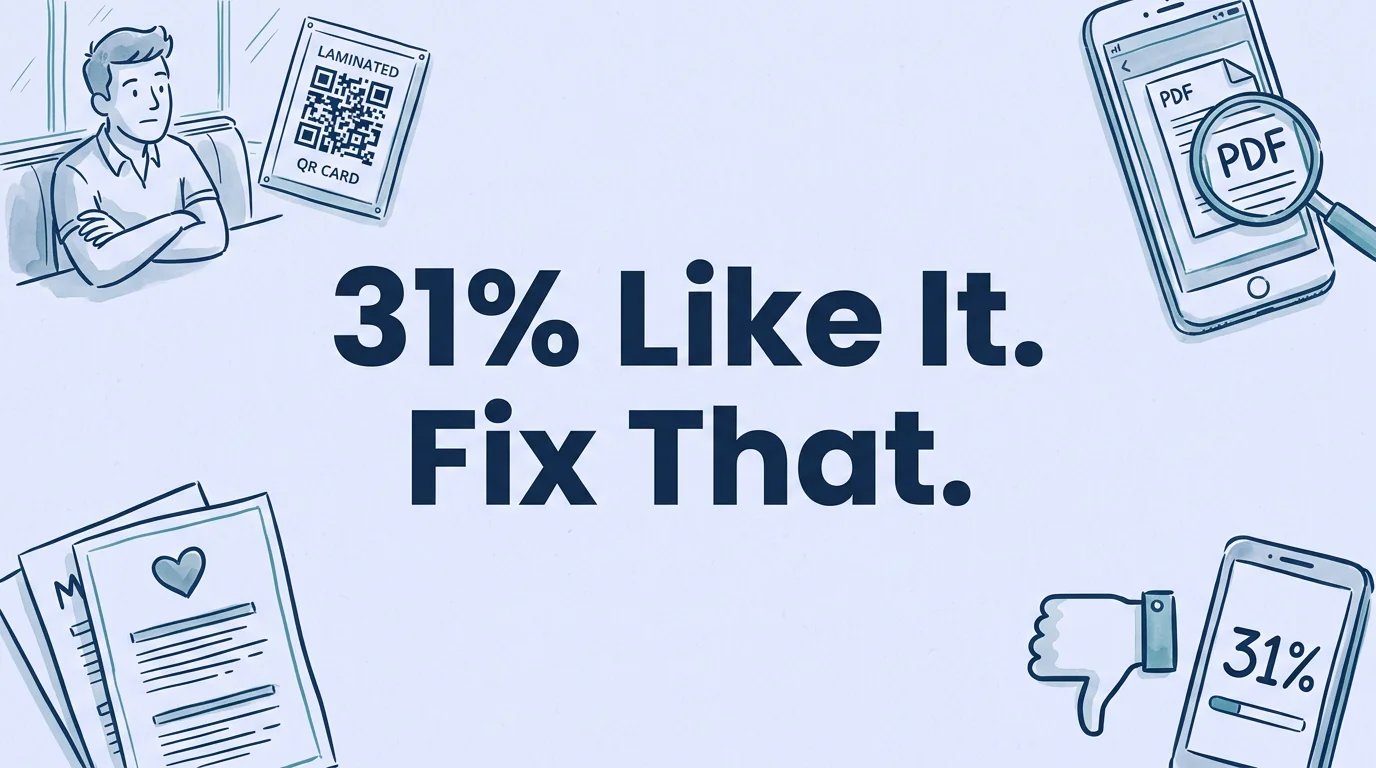 Only 31% of diners like QR code menus, here's how to fix that